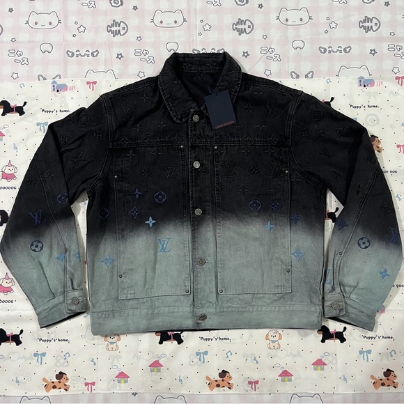 Louis Vuitton Other - Louis Vuitton 24SS Collection Gradient Monogram
Denim Jacket